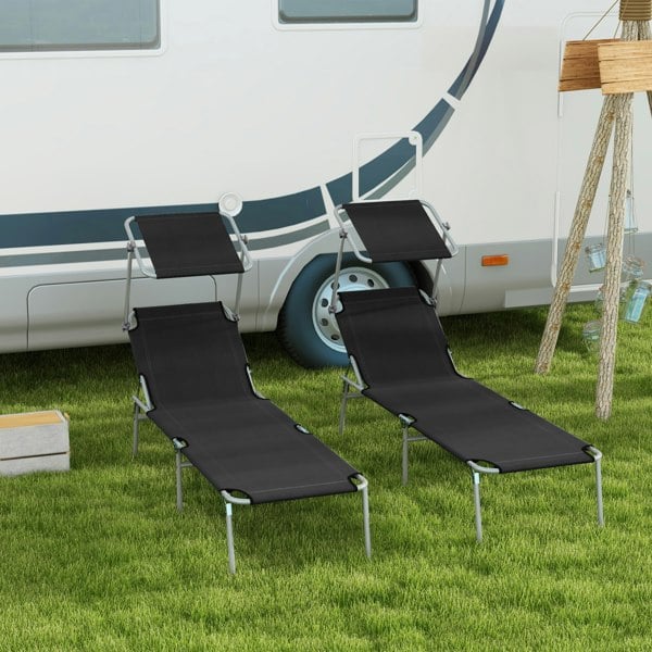 Sun Lounger Set