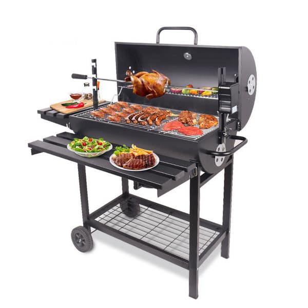 Groundlevel XXL BBQ Grill with Automated Rotisserie