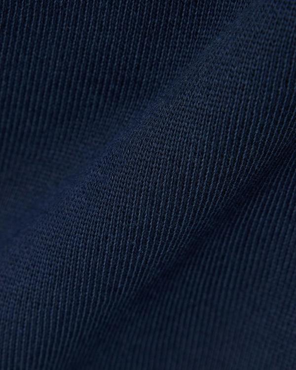 Lacoste Half Zip Mens Fleece Sweatshirt - Navy Blue 166 | CHO | Designer Mens Sweatshirts