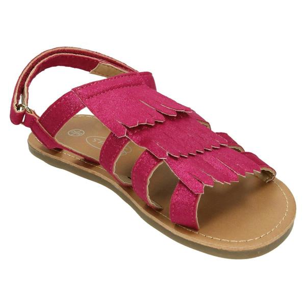 Spot On Girls Spot On Sandal With Tassles