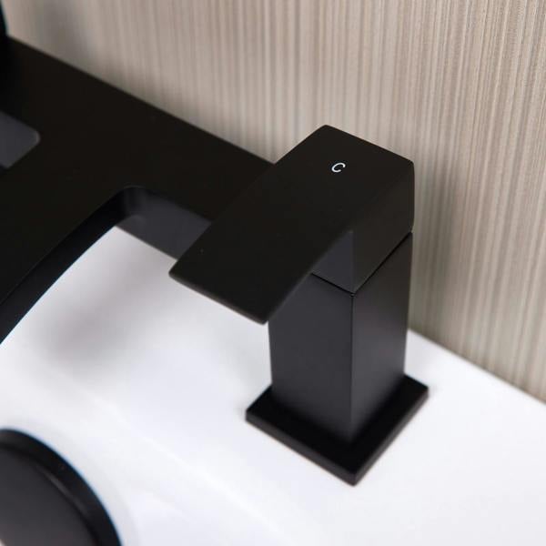 Flode Boras | Bath Filler - Matt Black
