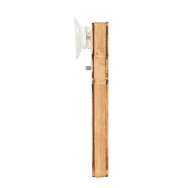 MidOcean Bamboo Digital Desk Clock (UK Plug) (Batteries Included) - Wood - 