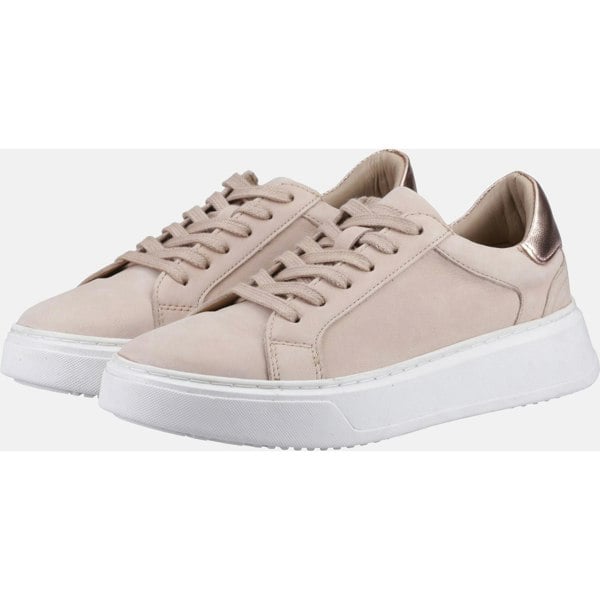 Hush Puppies Camille Lace Cupsole Women's Trainers in Blush