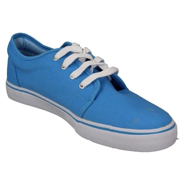 Front Mens Front Lace Up Casual Canvas Shoes Ollie Fr7010