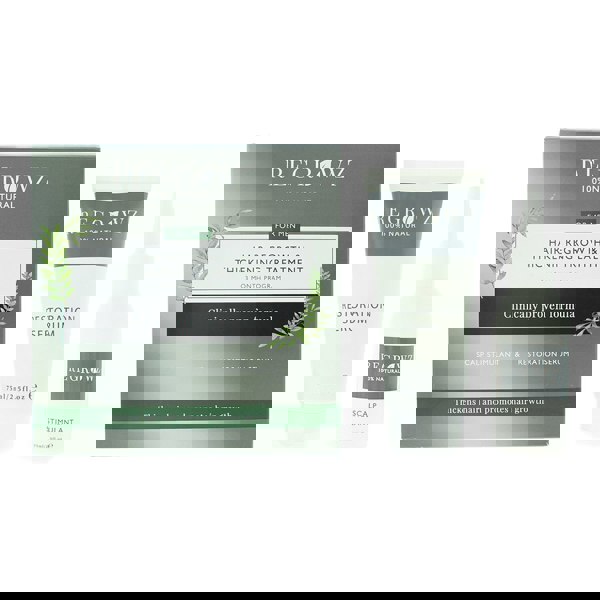 Regrowz Hair Regrowth & Thickening Treatment Three Month Program For Men - Scalp Stimulant 75ml - Restoration Serum 75ml - Comb