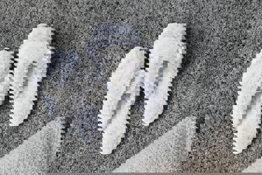 Smart Living Women's Faux Fur Slippers - Cozy, Warm, Durable Indoor/Outdoor House Shoes- Natural