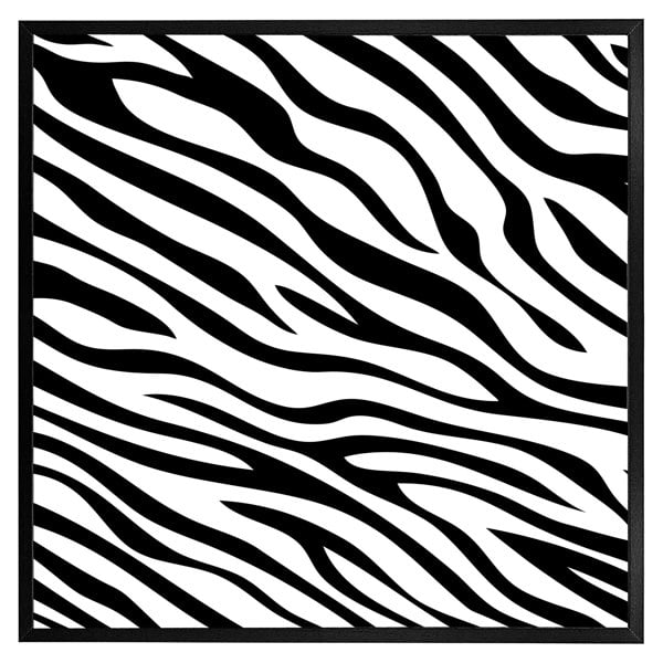 Benjamin Tate Design Zebra print (Picutre Frame)