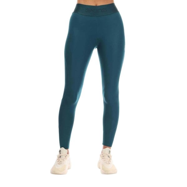 Skins Womens/Ladies Series-2 Long Leggings - Teal