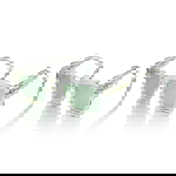 De-Gamme Malta - Bold Geometric Frame Rectangle Polarized Sunglasses