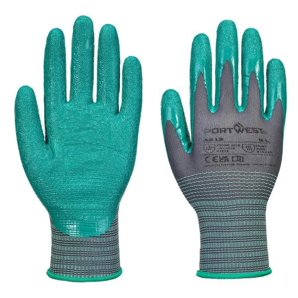 Grip 15 Nitrile Crinkle Glove (Pk12) - Hi-Vis Trousers