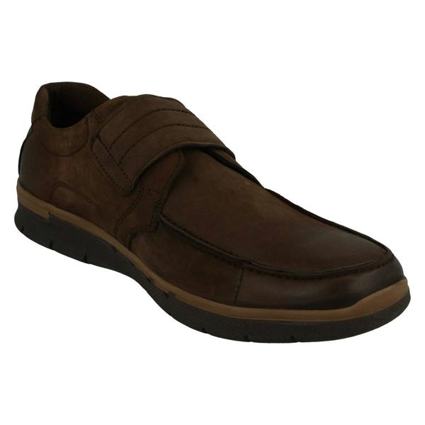Hush Puppies Mens Hush Puppies Casual Hook & Loop Shoes Duke HPM2000