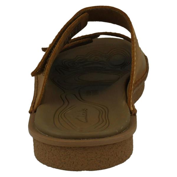 Clarks Mens Clarks Hook and Loop Straps Casual Summer Sandals Litton Strap