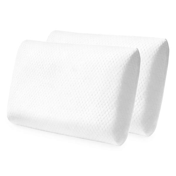 Lavio Pillows 2 Pack Cooling Gel Memory Foam Bounce Back for Neck Shoulder Back