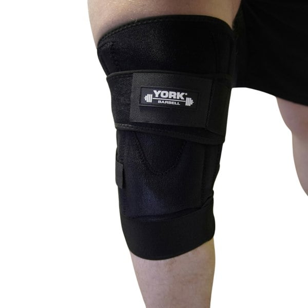 Wearing the adjustable knee brace