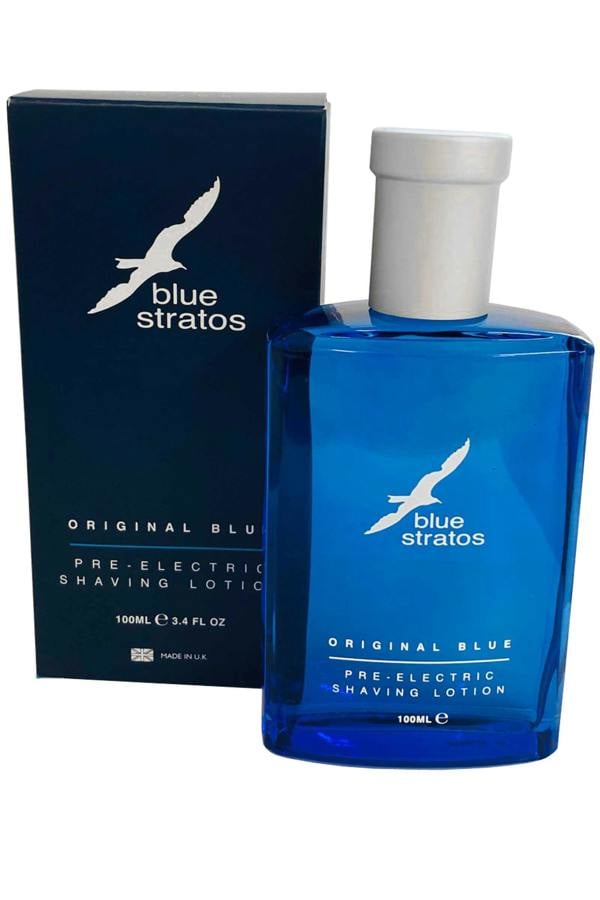 Blue Stratos Original Pre-Electric Shaving Lotion 100ml