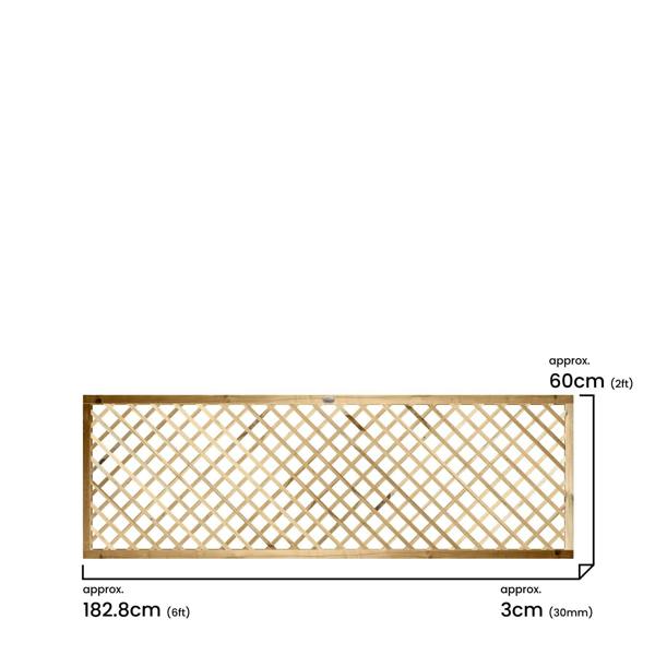 [rackhams variation] trellis elite diamond [6ft x 1ft|2ft|3ft|4ft] 5