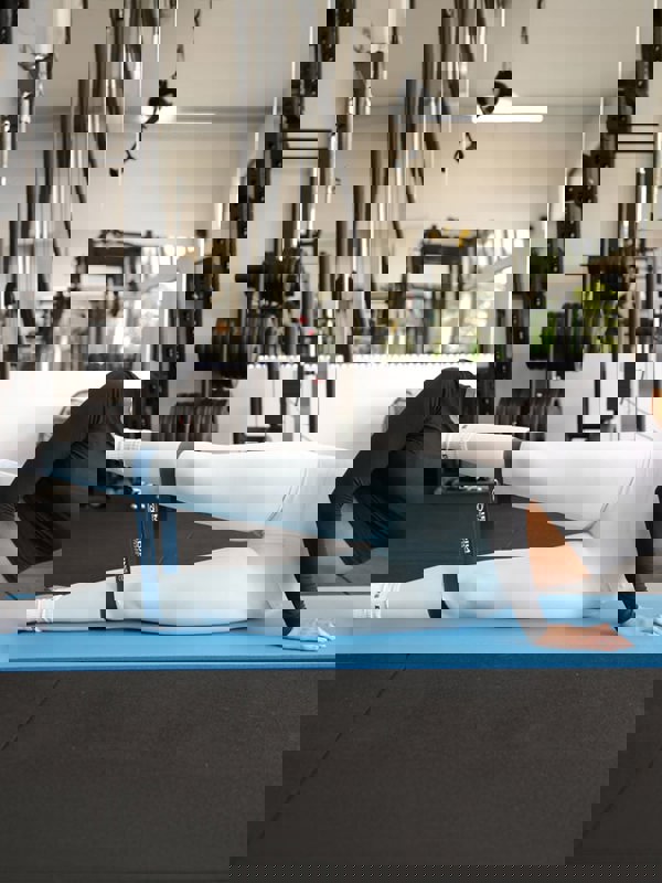 Yoga Mad Single Mini Power Loop Resistance Band - Strong (Latex Free)