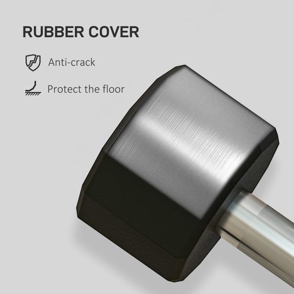 Rubber Dumbbell