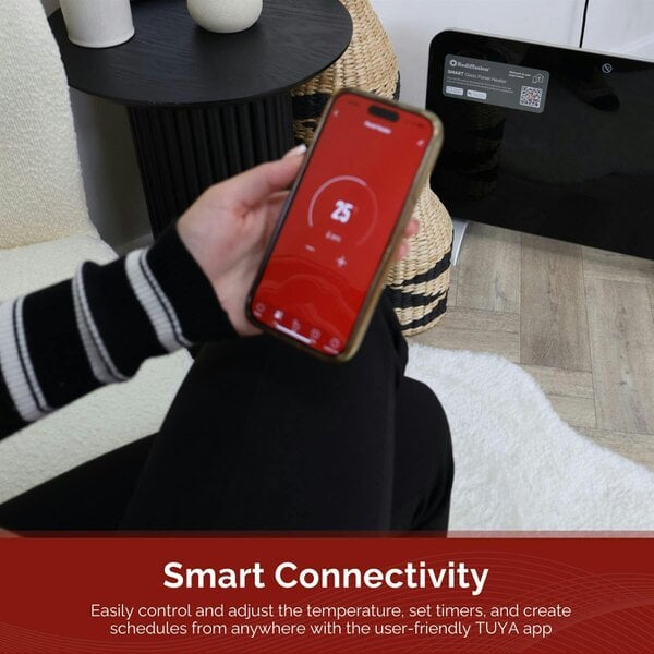 Rediffusion Smart Glass Panel Heater 1500W