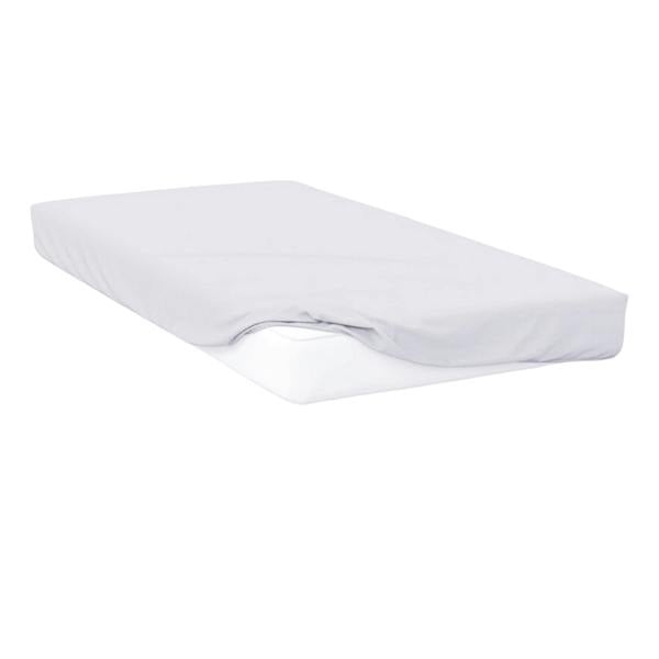 Belledorm Jersey Cotton Fitted Sheet - White