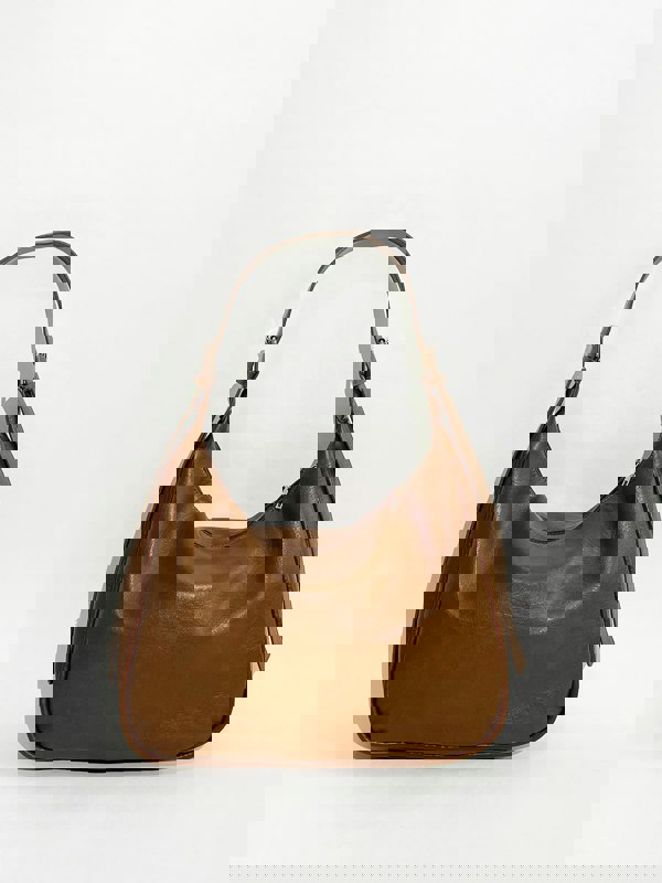 SVNX Faux Leather Hobo Bag