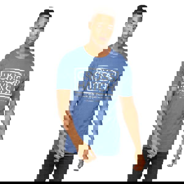 Crosshatch Mens Flomax Assorted Designs T-Shirt (Pack of 5) - Multicoloured - 