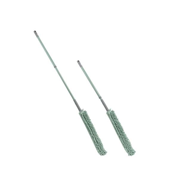 JVL Extendable Flexible Duster - Green