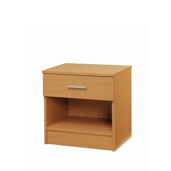 Rio Costa Bedside Cabinet Bedroom Furniture Nightstand Table 1 Drawer