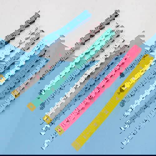 KAV 60 inch/150 cm Double Scale Soft Measuring Tape for Body, Sewing Tailor Cloth, Weight Loss | Random in Colours ( Pack of 3)