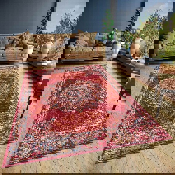 The Rugs Eastern Modern Medallion Design Rug - Stylish