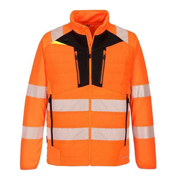 DX4 Hi-Vis Hybrid Baffle Jacket Portwest