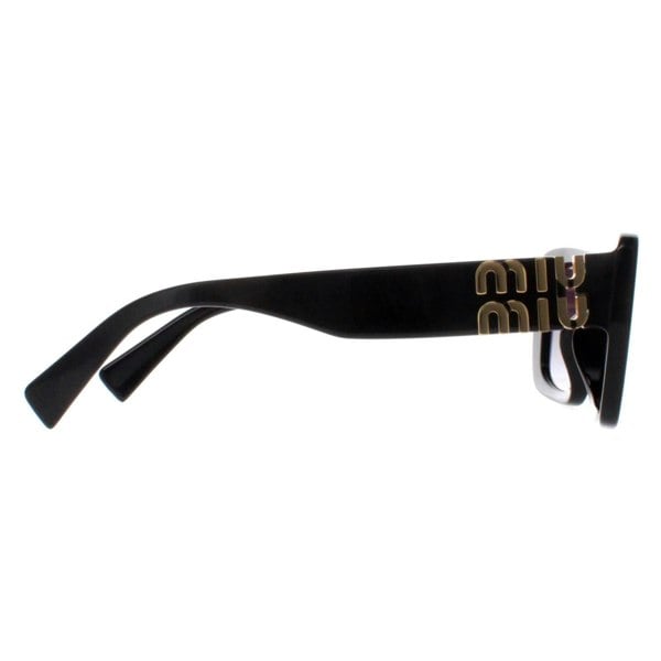 Miu Miu Sunglasses MU07YS 1AB5D1 Black Grey Gradient