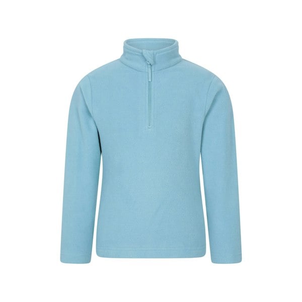 Mountain Warehouse Childrens/Kids Camber II Half Zip Fleece Jacket - Teal