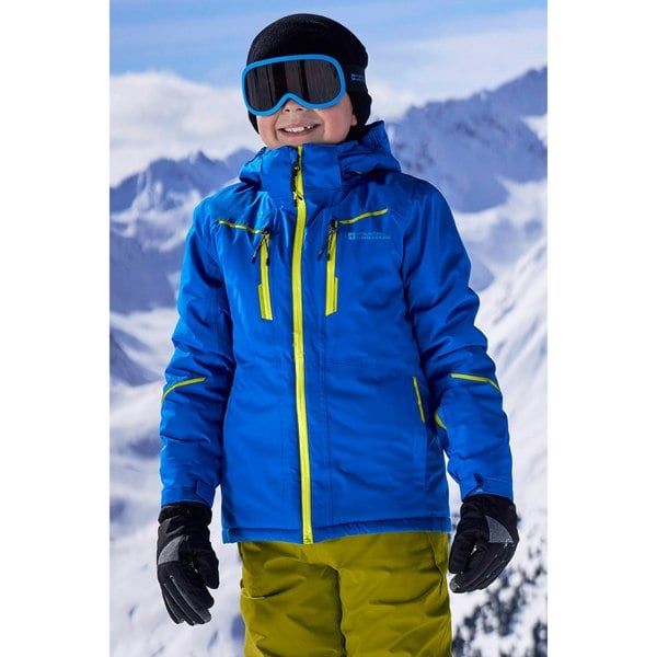 Mountain Warehouse Childrens/Kids Slalom Extreme Waterproof Ski Jacket - Cobalt
