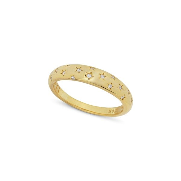 Gold Trip Starry Night Ring