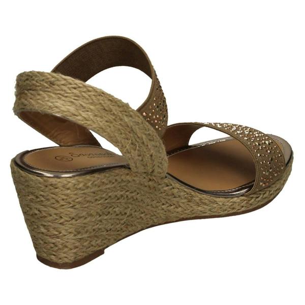 Savannah Ladies Savannah High Wedge Sandals F10908