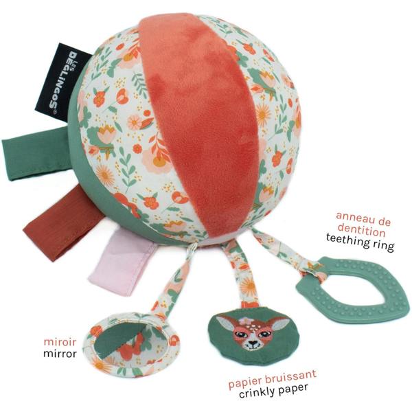 Activity Ball  Melimelos The Deer  - Maroon