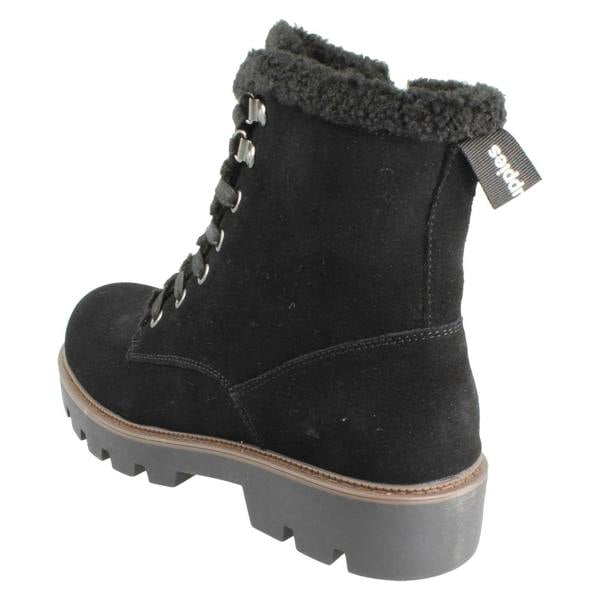 Hush Puppies Ladies Hush Puppies Suede Casual Ankle Boots Aurelia