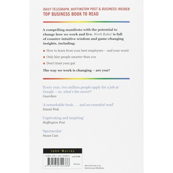 John Murray Work Rules!: Insights from Inside Google That Will Transform How You Live and Lead