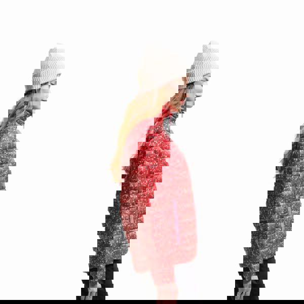 Regatta Womens/Ladies Orla Kiely Berry Bubble Baffled Padded Jacket - Red - 