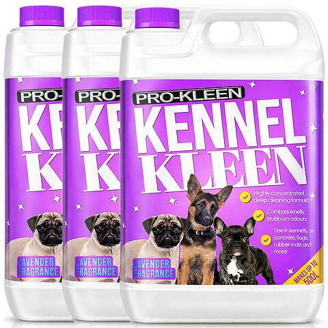ProKleen Pro-kleen Kennel Kleen - Disinfectant, Cleaner, Sanitiser & Deodoriser - Concentrated Formula Kennel Cleaner 15L Lavender