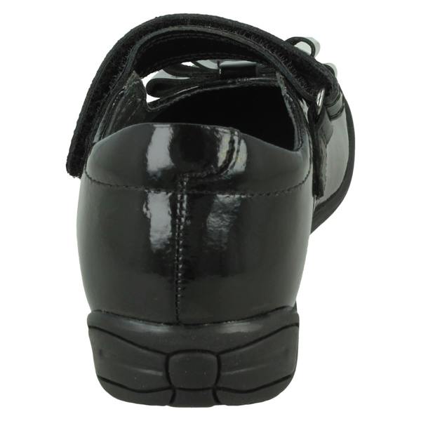 Start-rite Girls Start-Rite Bow Detail School Shoes Flourish