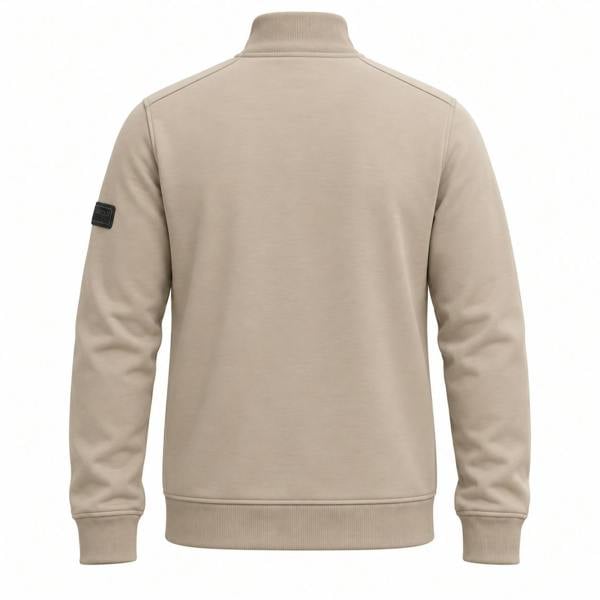 Barbour International Ilford Interlock Funnel Neck Sweatshirt Concrete
