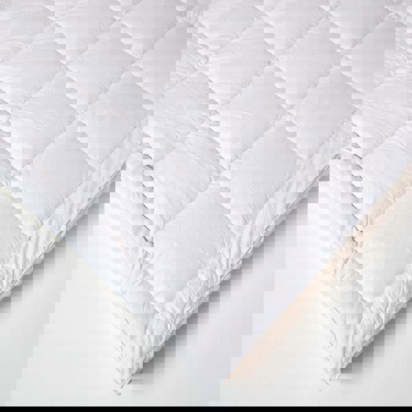 HOMESCAPES Pure Mulberry Silk Blend Mattress Topper 700GSM