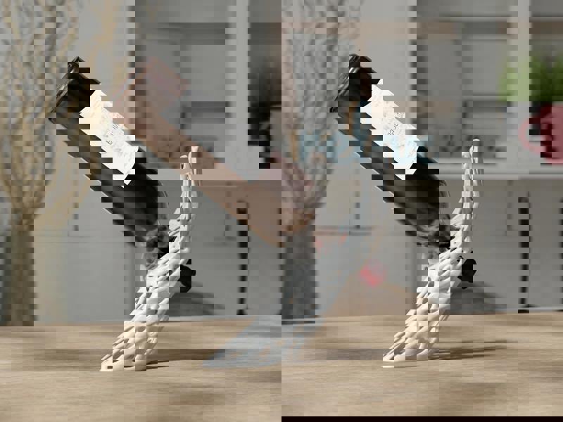 Flow Floating Wine Bottle Holder – Gravity Defying Wine Stand