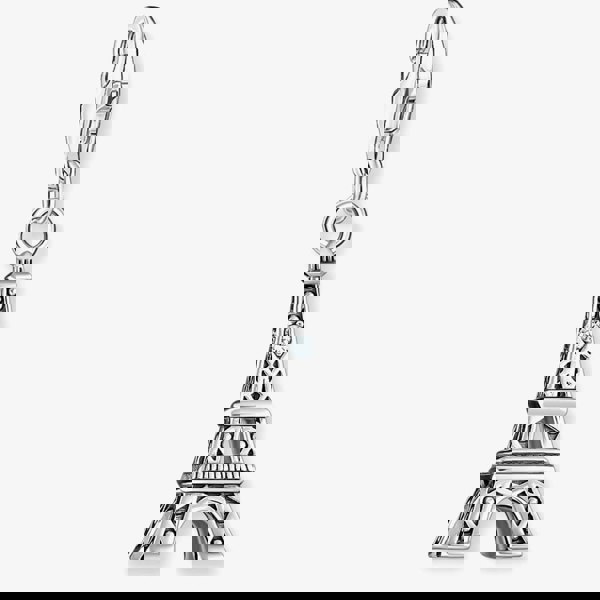THOMAS SABO Silver White Cubic Zirconia Eiffel Tower Charm 2074-643-21