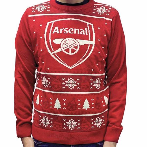 Arsenal FC Christmas Jumper Large, Clothing, Sports, Gift