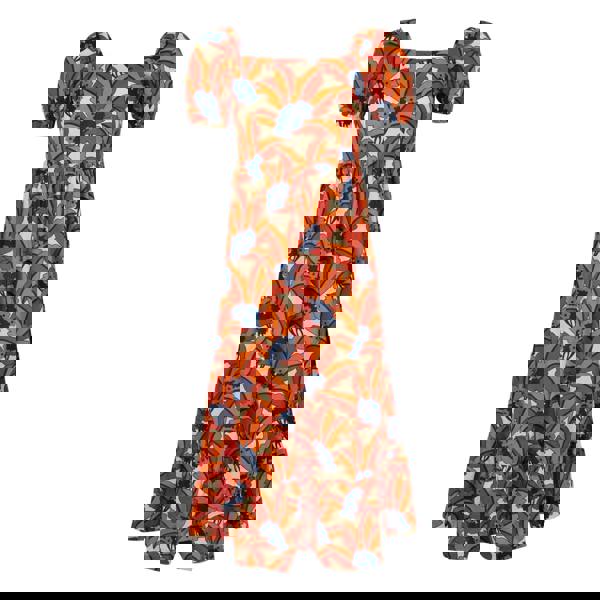 Regatta Womens/Ladies Orla Kiely Tropical Summer Dress - Orange - 