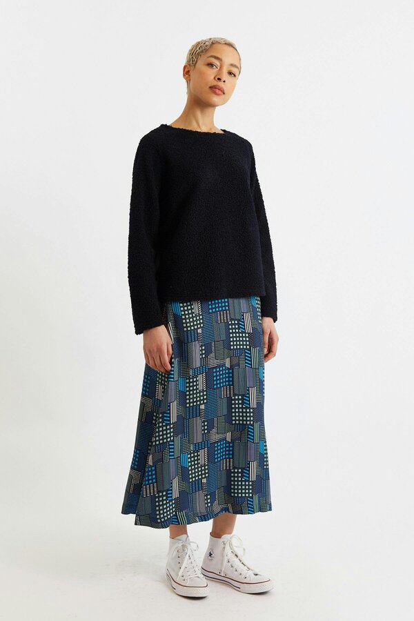 Blanka Borg Sweatshirt - Navy