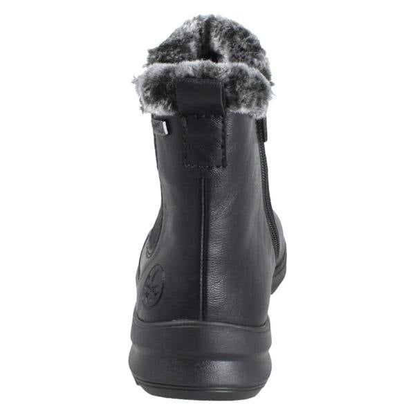 Rieker Ladies Rieker-Tex Warm Lined Faux Fur Chelsea Boots Z0061